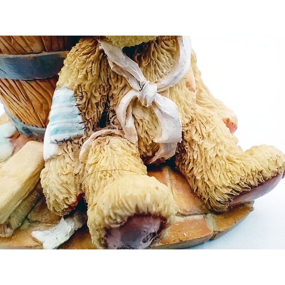 Joshua Love Repairs All Cherished Teddies Vintage 1991 950556 2.25 Inch Figure - Picture 6 of 15